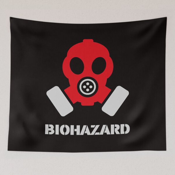 Item preview, Biohazard Gas Mask Zombie Survival Design designed and sold by ElectroSphere46.
