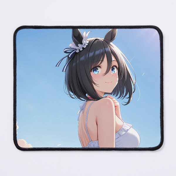 Item preview, Eishin Flash Uma Musume Pretty Derby White Dress Sky Glow designed and sold by SuperTeamCanada.