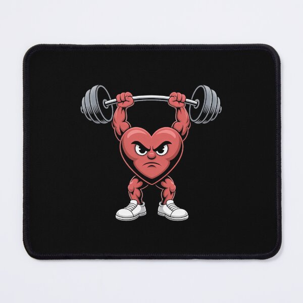Item preview, Healthy Heart Heart Disease Awareness Weightlifting designed and sold by TrinaEspinoza.