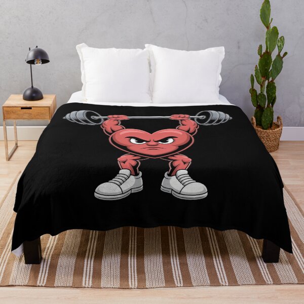 Item preview, Healthy Heart Heart Disease Awareness Weightlifting designed and sold by TrinaEspinoza.