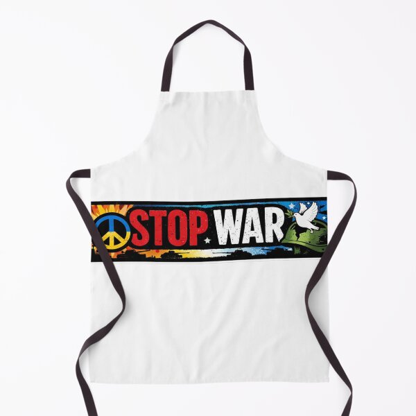 Item preview, Stop War Ukrainian Peace Sign designed and sold by Owcomm.