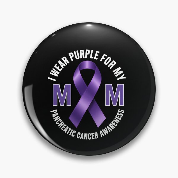 Item preview, I Wear Purple for My Mom Pancreatic Cancer Awareness designed and sold by TrinaEspinoza.