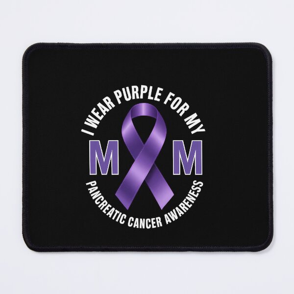 Item preview, I Wear Purple for My Mom Pancreatic Cancer Awareness designed and sold by TrinaEspinoza.