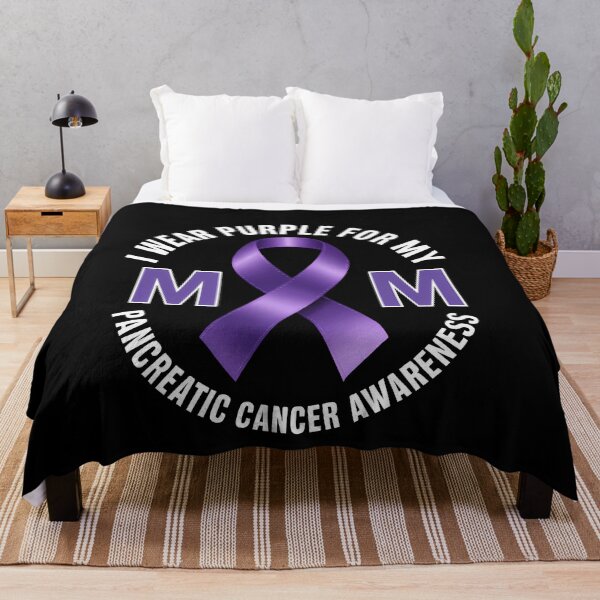 Item preview, I Wear Purple for My Mom Pancreatic Cancer Awareness designed and sold by TrinaEspinoza.