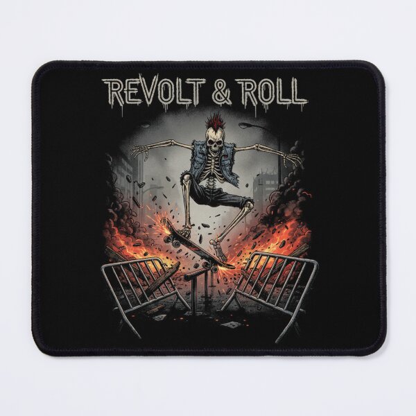Item preview, Revolt & Roll Punk Skate designed and sold by printedartgoods.