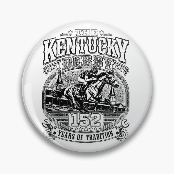 Item preview, Kentucky Derby Horse Racing Vintage 152 Years Tradition designed and sold by graphixpolash.