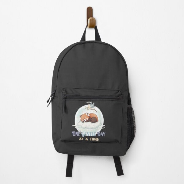 Item preview, One Gentle Day at a Time – Cute Red Panda Calm Design designed and sold by ArthUpscale.