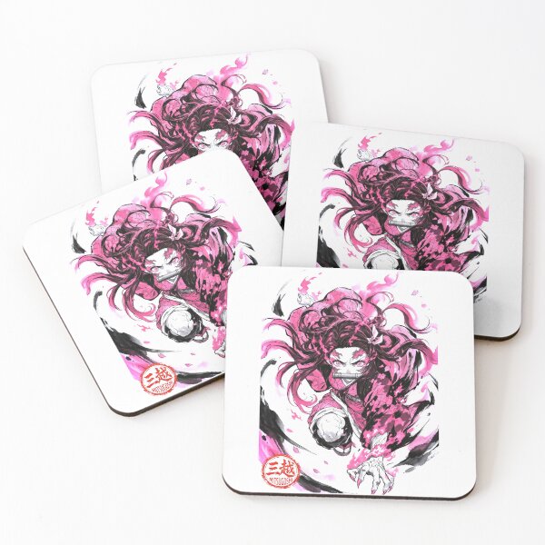 Item preview, Nezuko Sumi-e designed and sold by Mitsugoshi.