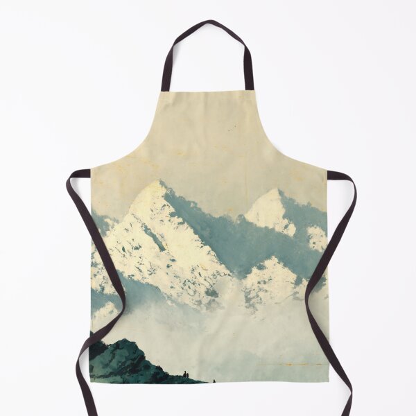 Item preview, Hand Painted Japanese Mountains designed and sold by KJNihonDesigner.