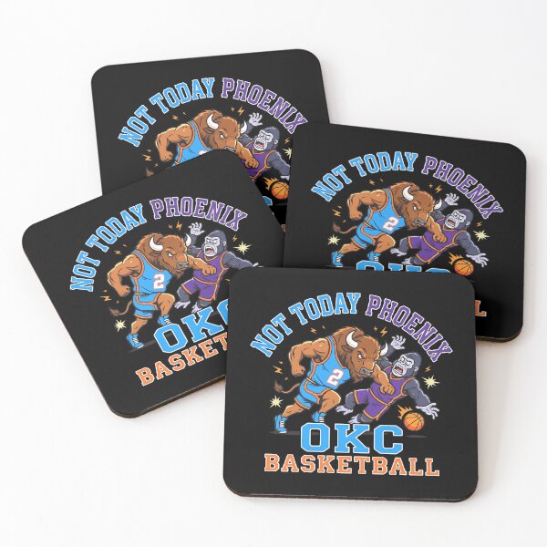 Item preview, Not Today Phoenix OKC Basketball designed and sold by cozygamerstore.
