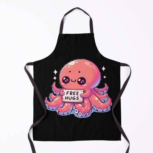 Item preview, Kawaii Pink Sea Creature designed and sold by Emegan Print Art.