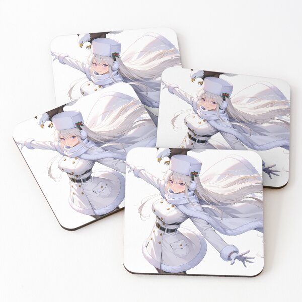 Item preview, Enterprise Azur Lane Winter Eagle Snow Commander designed and sold by SuperTeamCanada.