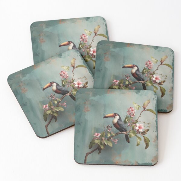 Item preview, A Toucan perched on rainforest branches, Birds in Motion designed and sold by CDC40.