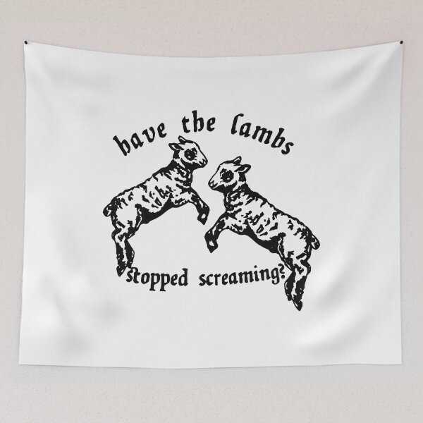 Item preview, Have The Lambs Stopped Screaming designed and sold by cozygamerstore.