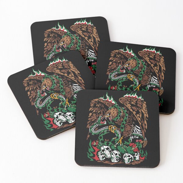 Item preview, Mexican Eagle And Snake designed and sold by cozygamerstore.