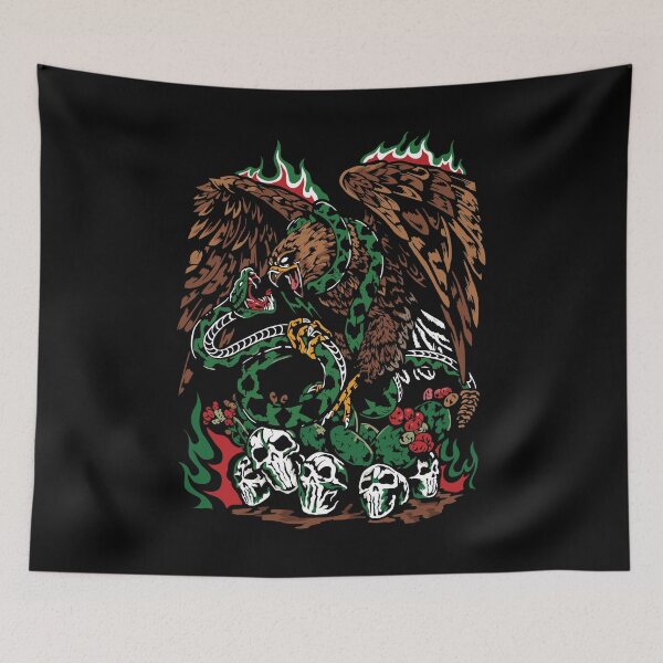 Item preview, Mexican Eagle And Snake designed and sold by cozygamerstore.