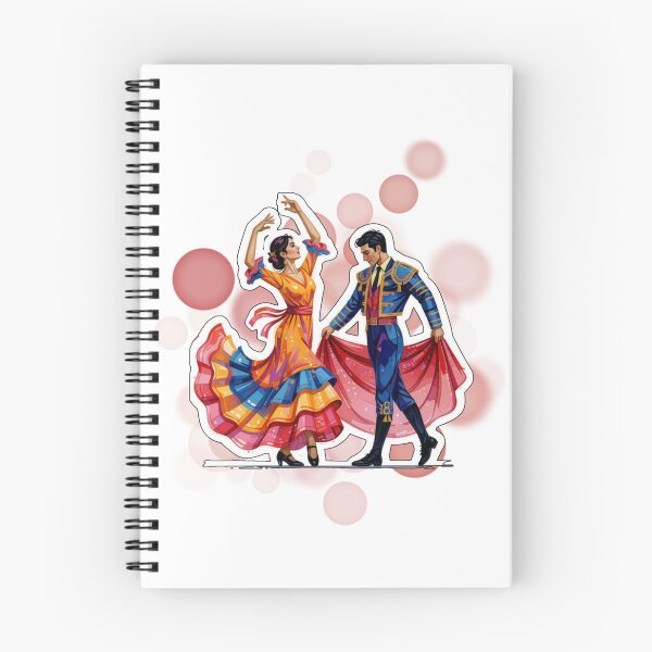 Item preview, Spanish Flamenco Dancing Couple Traditional Spain Dance Design designed and sold by iamKRUK.