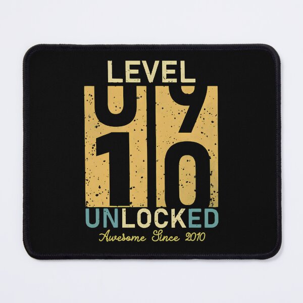 Item preview, Level 10 Unlocked Awesome Since 2010 10th Birthday Gift designed and sold by OlyvieArt.
