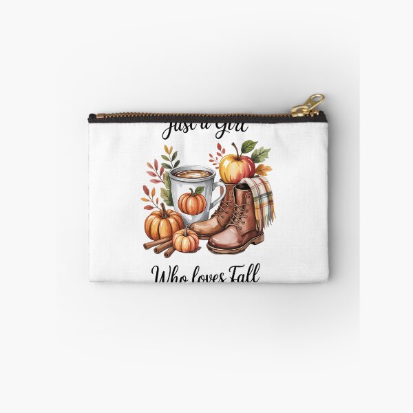 Item preview, Just A Girl Who Loves Fall Pumpkin Coffee Lover Happy Thanksgiving Fall Thanksgiving designed and sold by TrinaEspinoza.