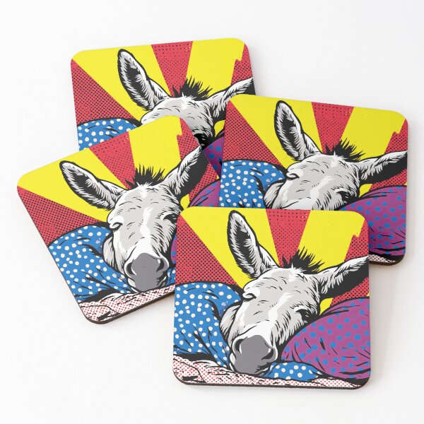 Item preview, Pop Art Donkey Relaxing designed and sold by lautir.