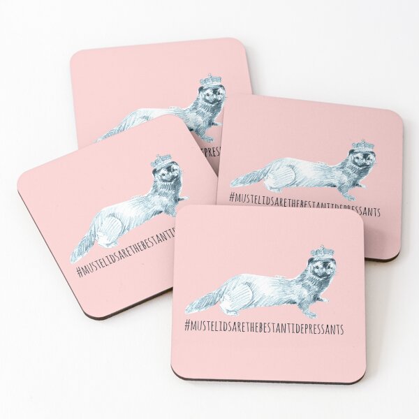 Item preview, Mink with a crown in Pink designed and sold by belettelepink.
