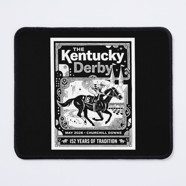 Item preview, Kentucky Derby Horse Racing Vintage 152 Years designed and sold by graphixpolash.