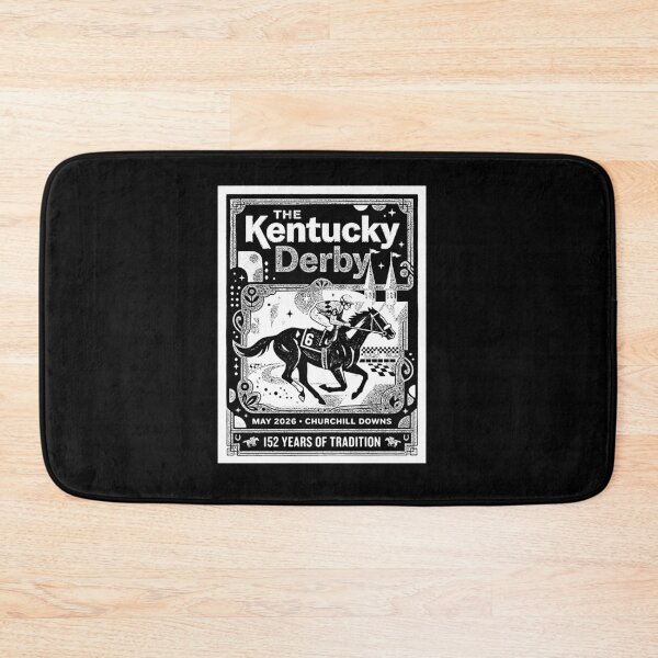 Item preview, Kentucky Derby Horse Racing Vintage 152 Years designed and sold by graphixpolash.