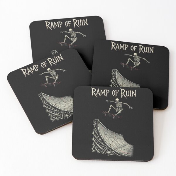 Item preview, Ramp of Ruin Skeleton Skate designed and sold by printedartgoods.