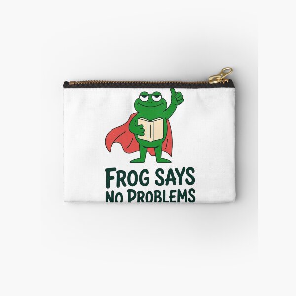 Item preview, Frog Says No Problem designed and sold by BhadzCheetah.