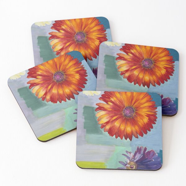 Item preview, Flowers - Gerbera Daisies - Contemporary Art designed and sold by GraceArtMusic.