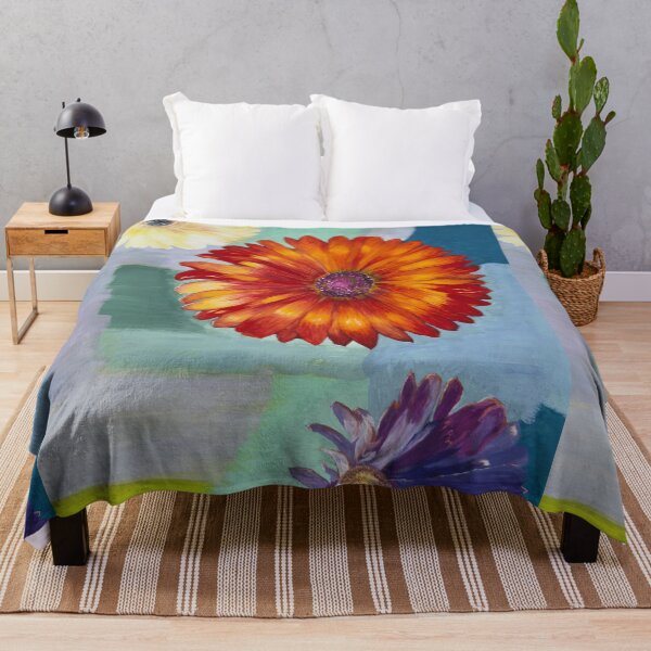 Item preview, Flowers - Gerbera Daisies - Contemporary Art designed and sold by GraceArtMusic.