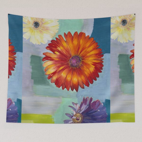 Item preview, Flowers - Gerbera Daisies - Contemporary Art designed and sold by GraceArtMusic.