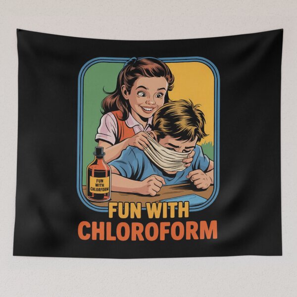 Item preview, Chloroform Funny Dark Humor Sarcastics designed and sold by isatnelkaitio.