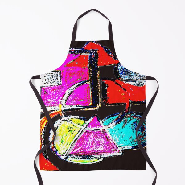 Item preview, Shapes Misbehaving E2 colorful geometric abstract design designed and sold by SmashingDeals.