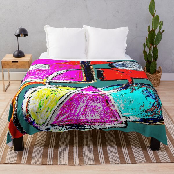Item preview, Shapes Misbehaving E2 colorful geometric abstract design designed and sold by SmashingDeals.
