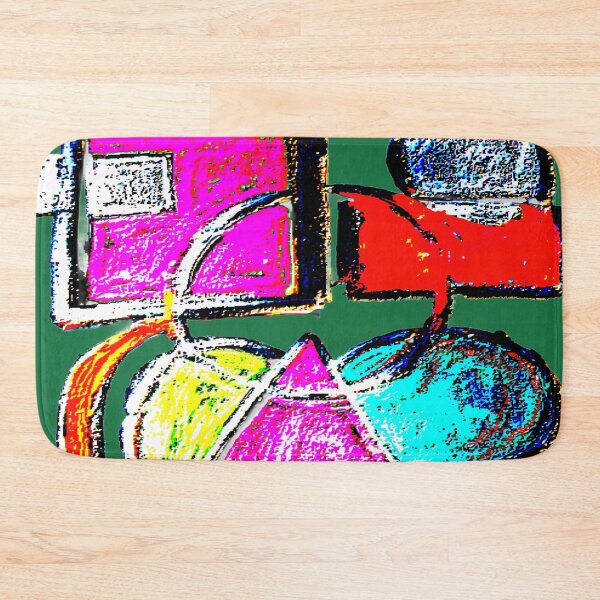 Item preview, Shapes Misbehaving E2 colorful geometric abstract design designed and sold by SmashingDeals.