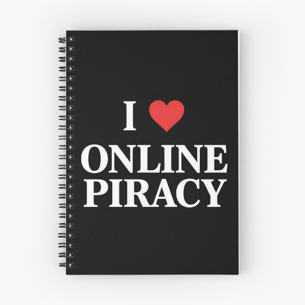 Item preview, I Love Online Piracy designed and sold by cozygamerstore.