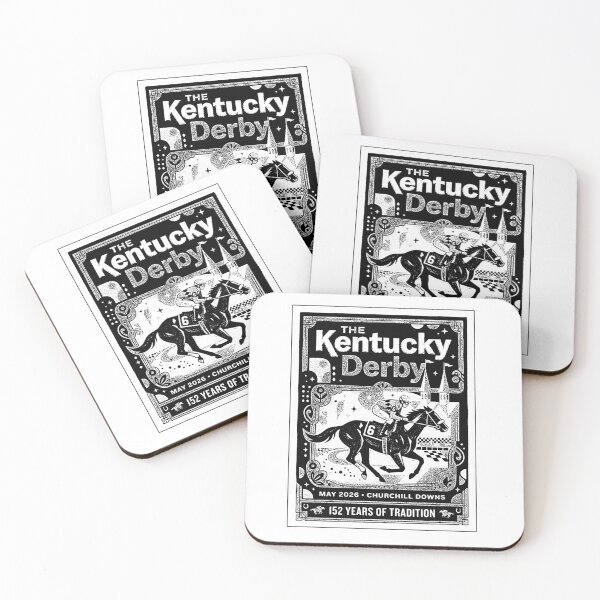 Item preview, Kentucky Derby Horse Racing Vintage 152 Years Tradition designed and sold by graphixpolash.