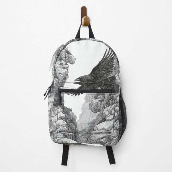 Item preview, A Raven gliding above rugged cliffs, Birds in Motion designed and sold by CDC40.