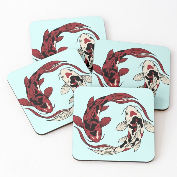 Item preview, Traditional Japanese Koi Carp Circle designed and sold by LYZ7VANI.