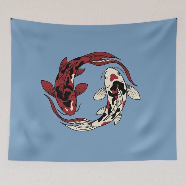 Item preview, Traditional Japanese Koi Carp Circle designed and sold by LYZ7VANI.