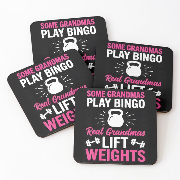 Item preview, Real Grandmas Lift Weights Funny Fitness Quote designed and sold by eliramaison.