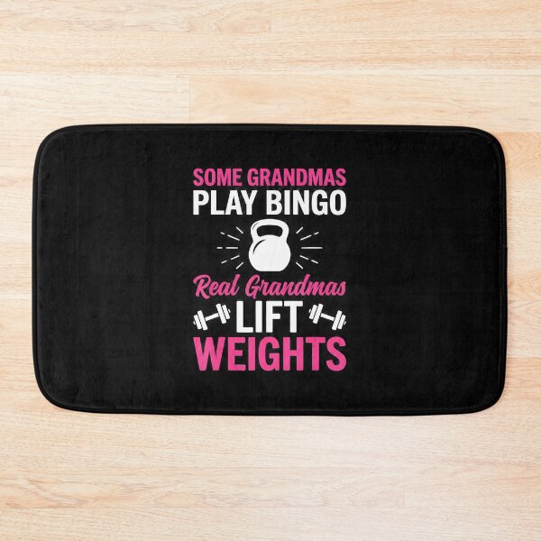 Item preview, Real Grandmas Lift Weights Funny Fitness Quote designed and sold by eliramaison.