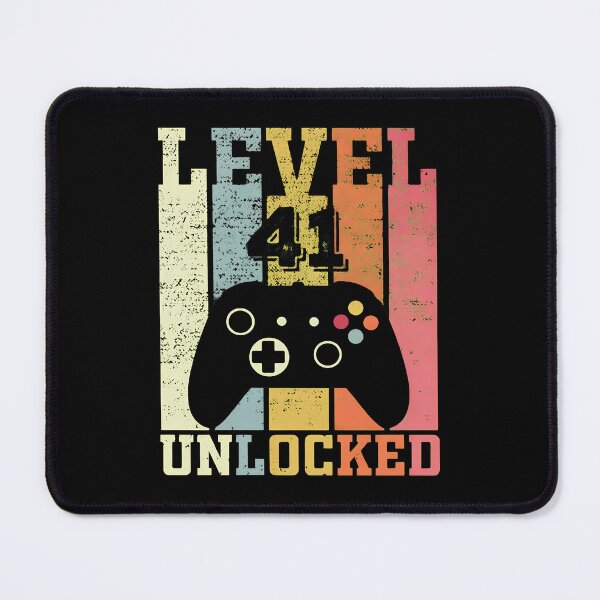 Item preview, Level 41 Unlocked Funny Video Gamer 41st Birthday Gift designed and sold by OlyvieArt.