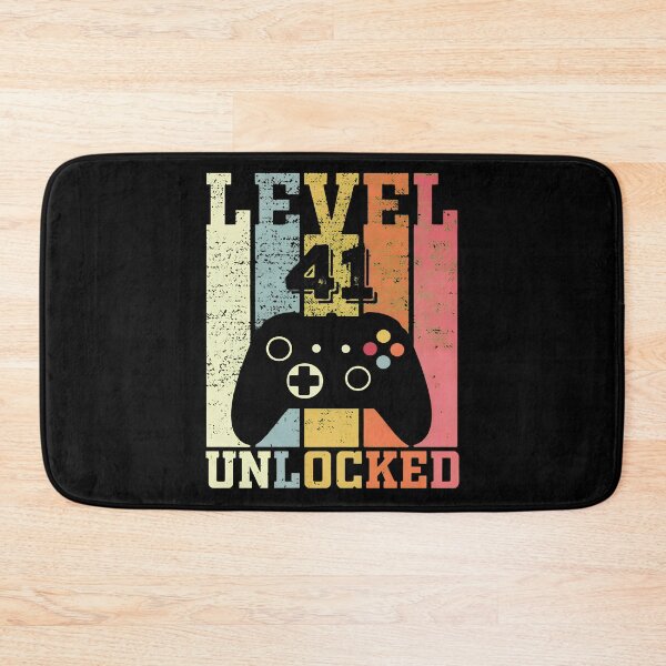 Item preview, Level 41 Unlocked Funny Video Gamer 41st Birthday Gift designed and sold by OlyvieArt.