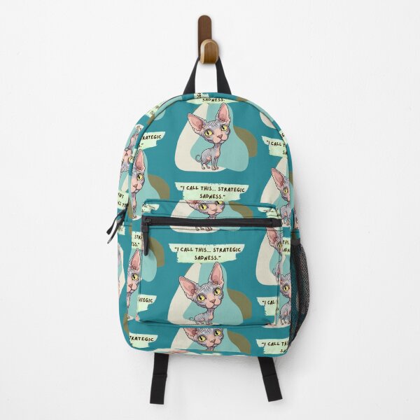 Item preview, Funny Sphynx Cat Strategic Sadness designed and sold by A-R Digital Designs.