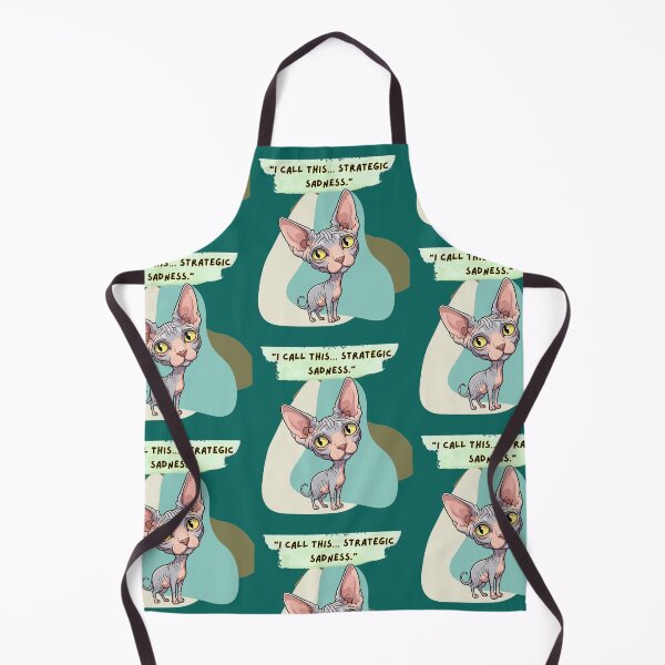 Item preview, Funny Sphynx Cat Strategic Sadness designed and sold by A-R Digital Designs.
