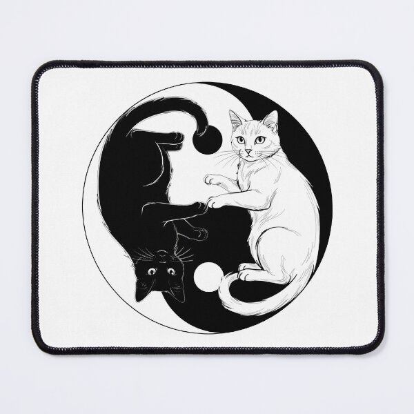 Item preview, Yin and Yang in the sign of the cat 2 little "tigers" designed and sold by Segasprojects.