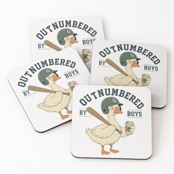 Item preview, Outnumbered By Boys Funny Goose Boy Mom Life Meme designed and sold by SchoebenIllijah.