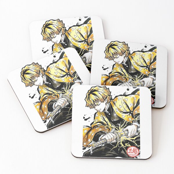 Item preview, Zenitsu Agatsuma Sumi-e designed and sold by Mitsugoshi.